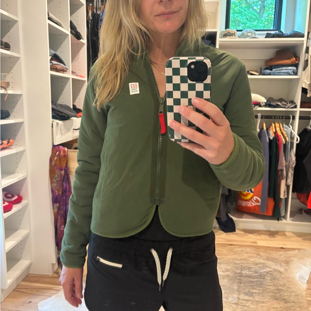 Topo Designs Sherpa Cropped Jacket